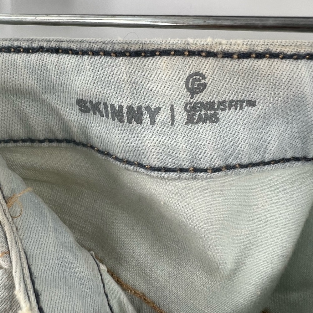 Lane Bryant grey washed skinny jeans size 22 - Picture 6 of 12
